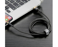 Baseus Kabel Cafule USB-A / Lightning 2.4A QC 3.0 1 m  czarno-złoty - 1502023 - zdjęcie 3